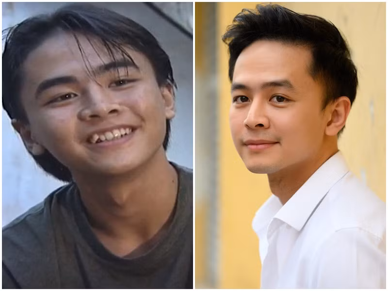 Trong Phía trước là bầu trời, Văn Anh vào vai Vinh - anh chàng có khuôn mặt thư sinh, nụ cười răng khểnh cực duyên cùng chất giọng miền Trung ngọt ngào. Sau vai Vinh, Văn Anh bền bỉ hoạt động nghệ thuật. Năm 2017, khi Tú Vi mang bầu, Văn Anh quyết định tạm dừng đóng phim. Năm 2021, anh trở lại màn ảnh với vai Quân trong Cây táo nở hoa. Ảnh: Người Đưa Tin, Znews.