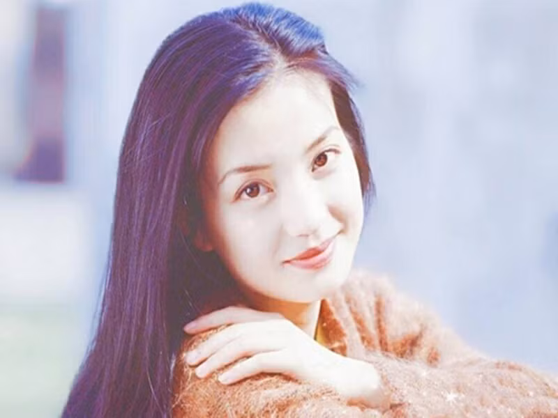 Sở hữu đôi môi căng mọng, làn da trắng hồng, Triệu Vy khiến bao chàng trai say đắm, trong đó có cả Huỳnh Hiểu Minh. Ảnh: QQ.