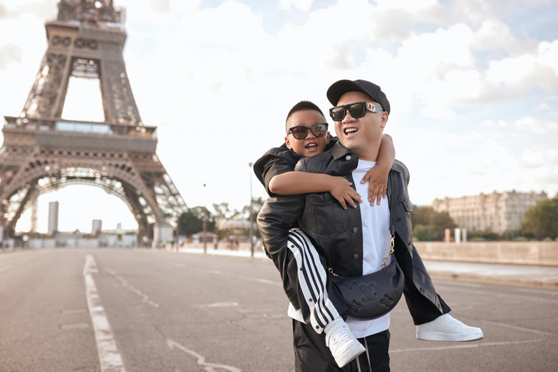 Đỗ Mạnh Cường xứng danh ông bố quốc dân, chiều con nhất nhì Vbiz.