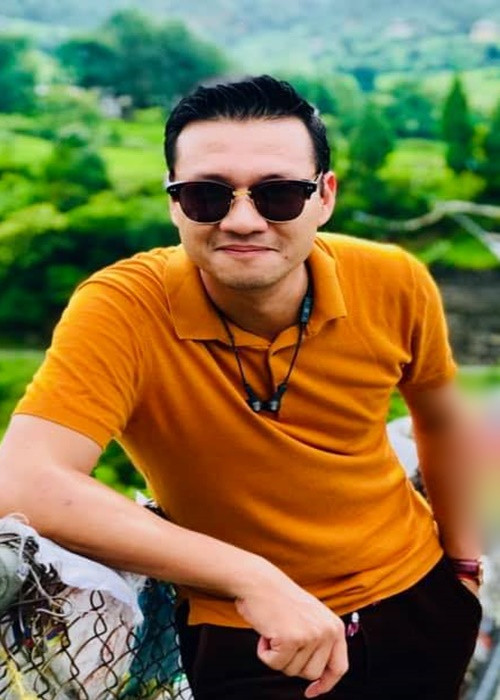 Con trai nghệ sĩ Khải Hưng hiện tại còn làm Phó Giám đốc VFC. Ảnh: FB Khải Anh.