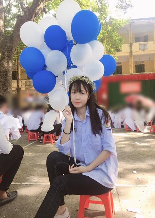 Theo Znews, Trang Emma là cựu học sinh chuyên Sử của THPT chuyên Nguyễn Trãi (Hải Dương). Ảnh: Znews.