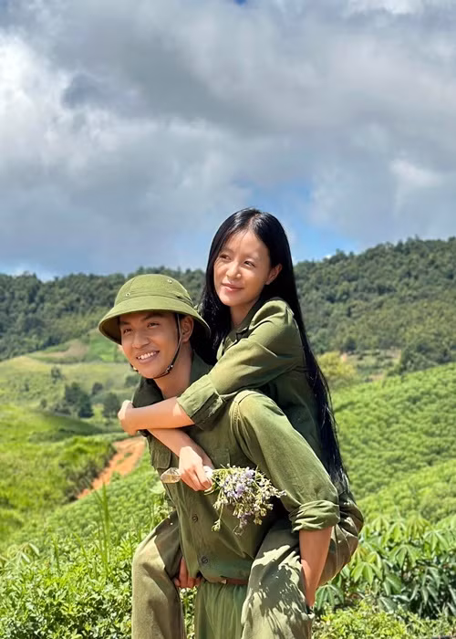 Diễn viên Trang Emma dù đóng vai phụ trong Không thời gian nhưng được nhiều khán giả yêu thích bởi lối diễn xuất tự nhiên, vẻ ngoài mộc mạc. Ảnh: FB Trang Emma.