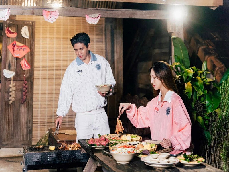 Sau khi lập gia đình, Tuệ Như tạm dừng công việc người mẫu.