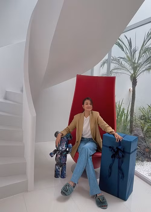 Tổ ấm của nữ người mẫu có nhiều góc để sống ảo.