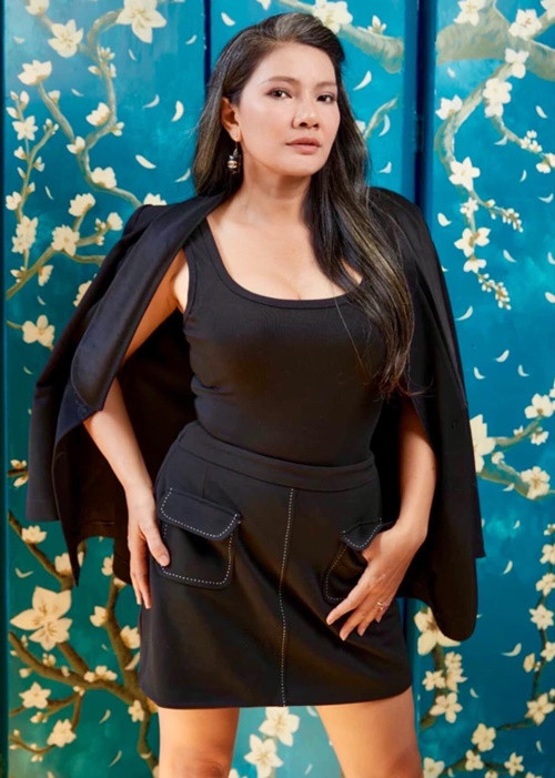 Kiều Trinh cố gắng tập luyện để có được vóc dáng thon gọn hơn.