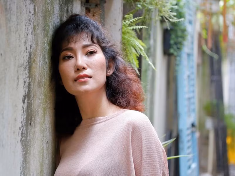 Giống ca sĩ Hồng Nhung, diễn viên Kim Phượng cũng mắc ung thư vú. Nữ diễn viên phát hiện bệnh giai đoạn đầu khi mới 20 tuổi. Ảnh: VOV.