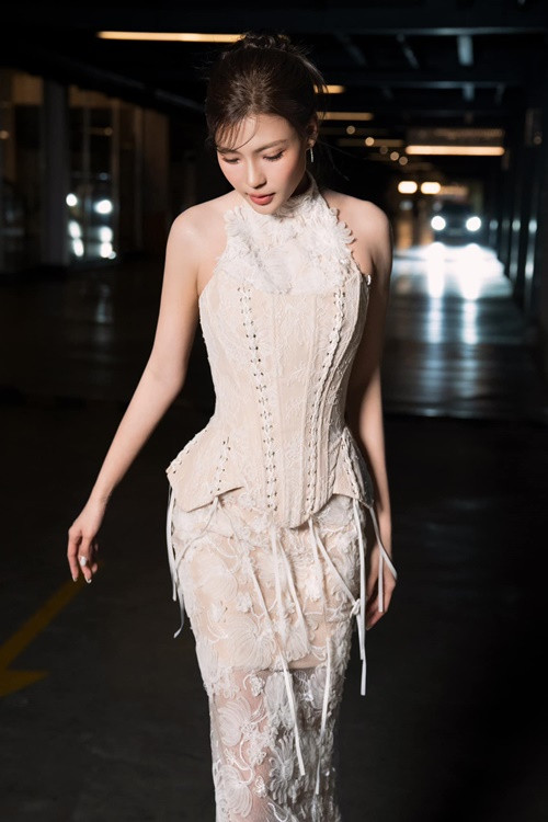 Ba vòng của nữ diễn viên chuẩn không kém hoa hậu.