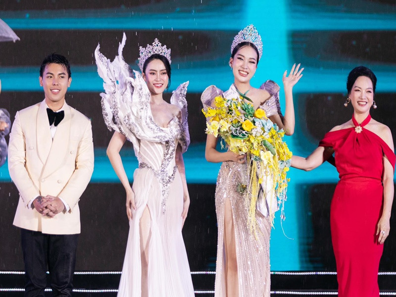 Vào tháng 9/2024, Kỳ Duyên đăng quang Miss Tourism Global Vietnam 2024. Ảnh: FB Võ Cao Kỳ Duyên.