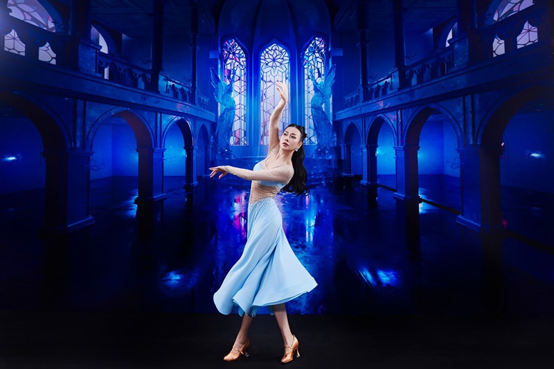 Phương Oanh khoe eo thon ở cuộc thi Bước nhảy hoàn vũ. Ảnh: Fanpage Bước nhảy hoàn vũ.