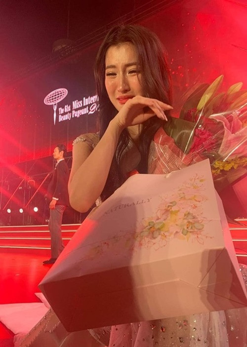 Nàng hậu cho biết, cô vinh dự khi vào top 15. Đối với Phương Nhi, quá trình thi đấu ở Miss International 2023 là hành trình thanh xuân vô cùng đáng nhớ. Ảnh: FB Phương Nhi.