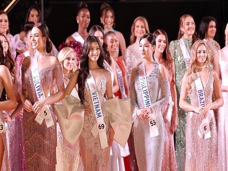 Phương Nhi trượt top 7 Miss International 2023. Ảnh: FB Phương Nhi.