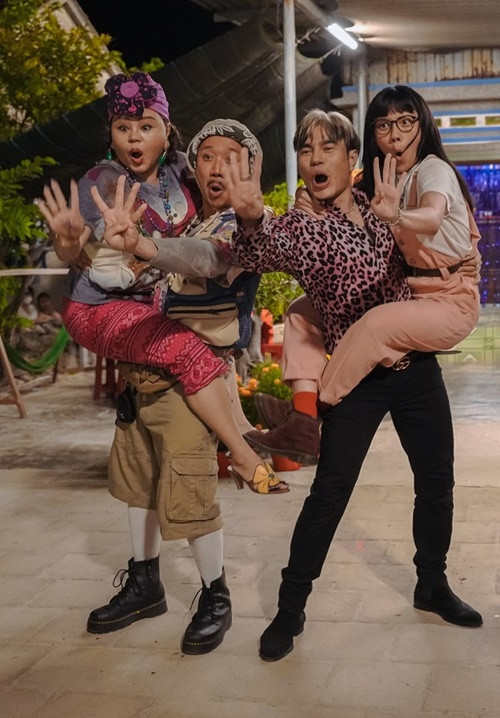 Phim Tết Bộ tứ báo thủ của Trấn Thành được dự đoán sẽ gây sốt giống như các dự án trước đó của nam MC như: Mai, Bố già, Nhà bà Nữ. Ảnh: Tiền Phong.