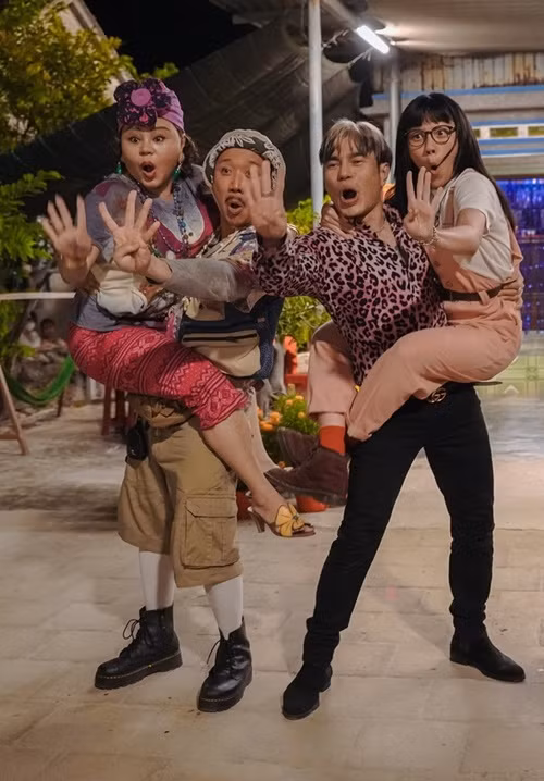 Phim Tết Bộ tứ báo thủ của Trấn Thành được dự đoán sẽ gây sốt giống như các dự án trước đó của nam MC như: Mai, Bố già, Nhà bà Nữ. Ảnh: Tiền Phong.