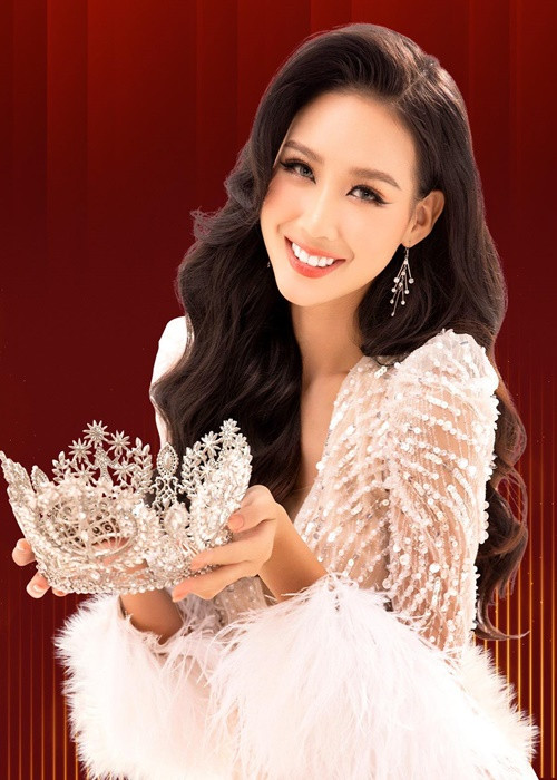 Tháng 10/2022, đại diện Việt Nam ở Miss Intercontinental 2022 - Hoa hậu Liên lục địa 2022, Bảo Ngọc xuất sắc giành ngôi vị cao nhất, lập nên kỳ tích cho nhan sắc Việt. Ảnh: FB Bảo Ngọc.