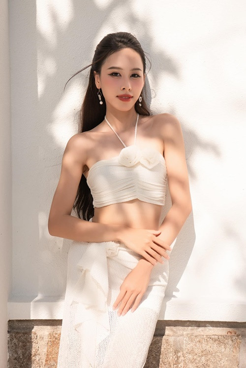 Á hậu 2 Hoa hậu Việt Nam 2022 ăn chay trường từ năm 2020. Ảnh: FB Ngọc Hằng.