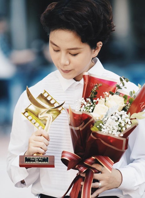 Vai Dương của Bảo Hân được nhiều khán giả yêu thích. Cũng nhờ vai diễn này, Bảo Hân giành giải Diễn viên triển vọng tại giải Cánh diều vàng 2020. Ảnh: FB Bảo Hân.