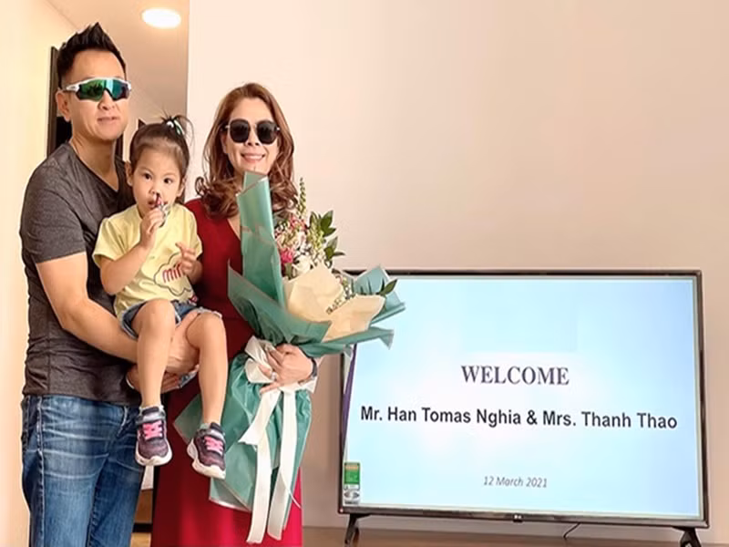 Thanh Thao duoc chong chieu chuong, tang nha 14 ty