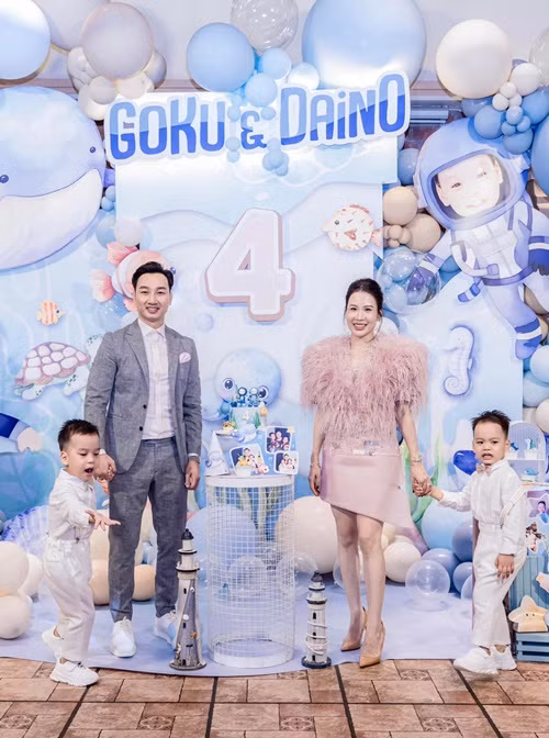 Thành Trung tậu penthouse 18 tỷ khi hai con trai chào đời.