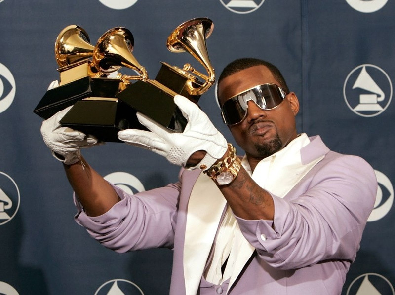 Kanye West nhận được 21 tượng vàng Grammy trước ồn ào. Ảnh: Getty Images.