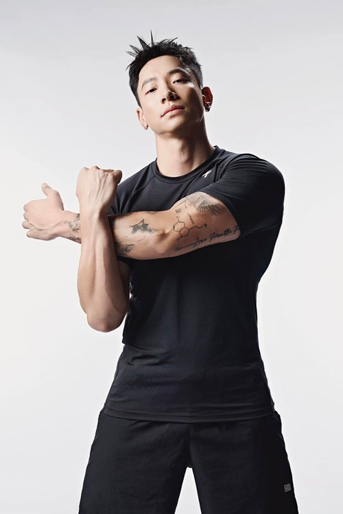 Bạn trai tin đồn của Hương Giang là huấn luyện viên thể hình bởi vậy anh biết cách tập luyện để có thân hình đẹp. Ảnh: FB Phú Cường.