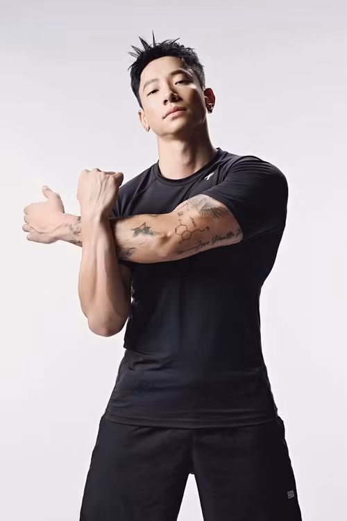 Bạn trai tin đồn của Hương Giang là huấn luyện viên thể hình bởi vậy anh biết cách tập luyện để có thân hình đẹp. Ảnh: FB Phú Cường.