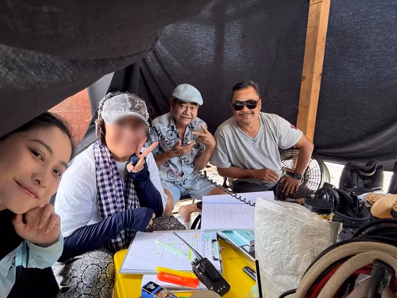 Gia đình Chân Chân ủng hộ chuyện tình cảm giữa cô và Việt Anh. Ảnh: FB Chân Chân.