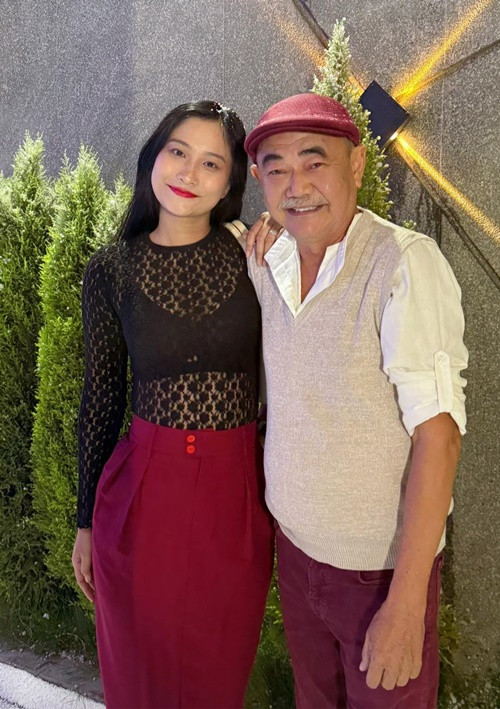 Nghệ sĩ Việt Anh và Chân Chân thường xuyên "thả thính" nhau trên mạng xã hội. Ảnh: FB Việt Anh.