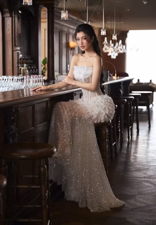 Phương Nhi từng lọt top 15 Hoa hậu Quốc tế 2023. Ảnh: Vietnamnet.