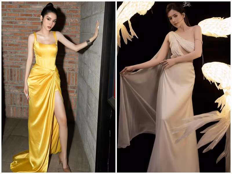 Thiên An sinh năm 1998, kém Quỳnh Lương 3 tuổi. Cả hai đều từng một lần sinh nở. Ảnh: FB Thiên An, Quỳnh Lương.