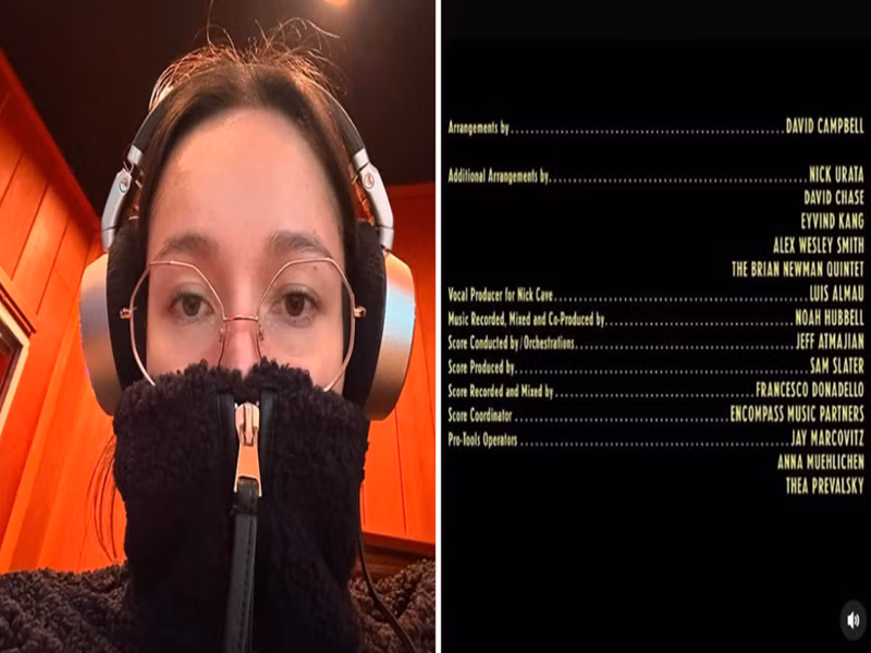 Con gái Anh Quân còn đảm nhận vai trò sản xuất âm thanh cho bộ phim Joker 2. Ảnh: FB Mỹ Linh.