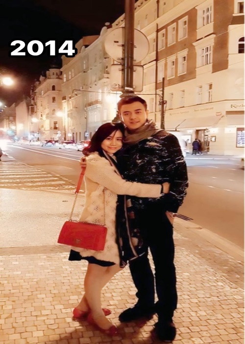 Vợ chồng nam MC Chiếc nón kỳ diệu khéo giữ lửa hôn nhân. Ảnh: FB Tuấn Tú.