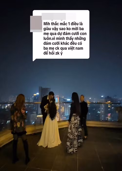 Trương Phương cho biết, bố mẹ chồng đều đã qua đời khi một cư dân mạng thắc mắc về sự vắng mặt của gia đình chồng nữ diễn viên. Ảnh: Instagram Trương Phương.