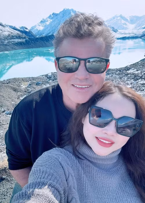 Chồng ngoại quốc của Trương Phương lộ diện cách đây ít tháng. Ảnh: Instagram Trương Phương.