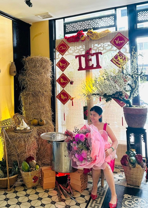 Cuộc sống của nữ diễn viên đầy bình yên, hạnh phúc.