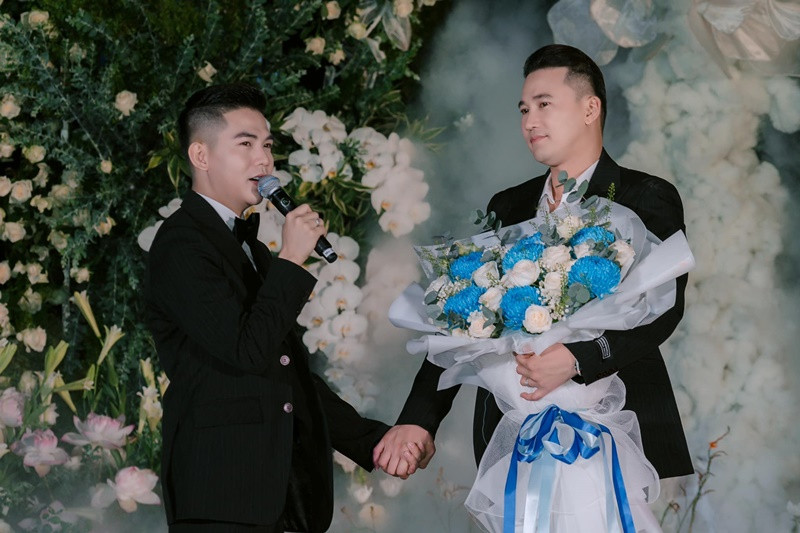 Cặp đôi tổ chức lễ ăn hỏi vào tháng 10/2023. Đến năm 2024, đám cưới của Hà Trí Quang - Thanh Đoàn diễn ra tại Đồng Tháp, TP HCM và Phú Quốc. Ảnh: FB Thanh Đoàn.