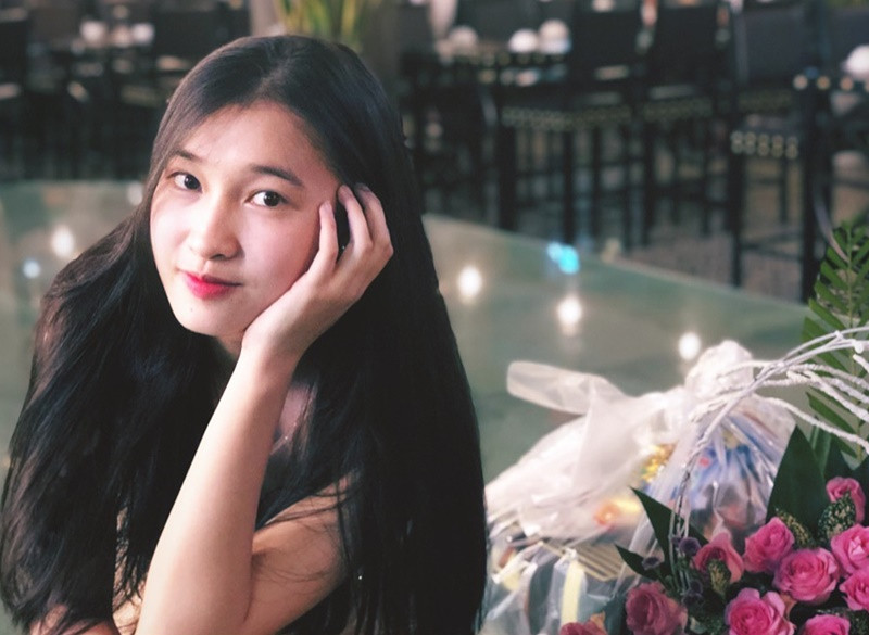 Phương Nhi sinh năm 2002, không hoạt động trong showbiz trước khi tham gia cuộc thi Miss World Vietnam 2022. Ảnh: Instagram Phương Nhi.