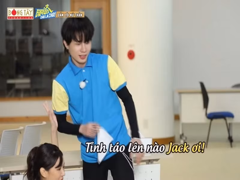 Jack đắt show với cát sê được cho là không nhỏ. Ê-kíp Running Man Vietnam từng tiết lộ, để mời Jack tham gia, họ phải bỏ ra số tiền lớn. Ảnh: Báo Giao Thông.