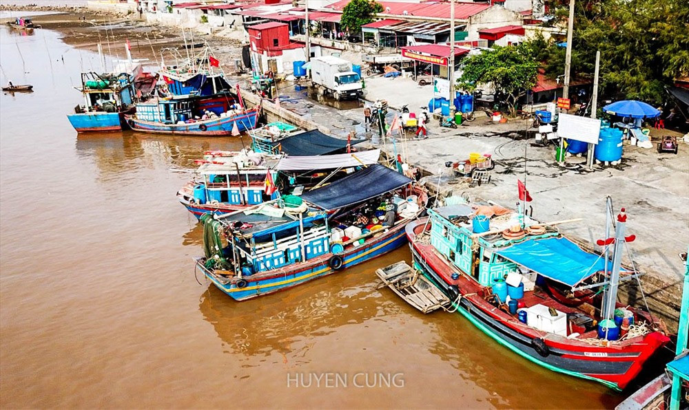 Mua he “doan vien” cua cac gia dinh ngu dan tren cang ca Ngoc Hai