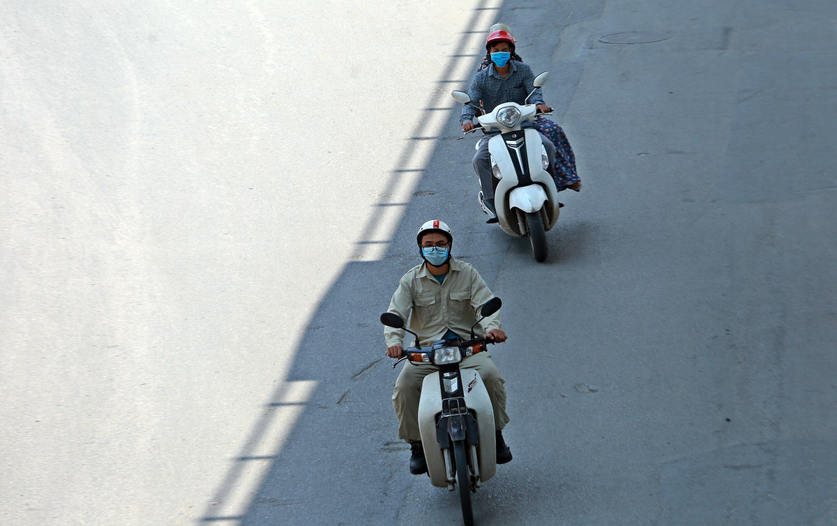 Ranh giới phân định nóng và mát rất rõ ràng..