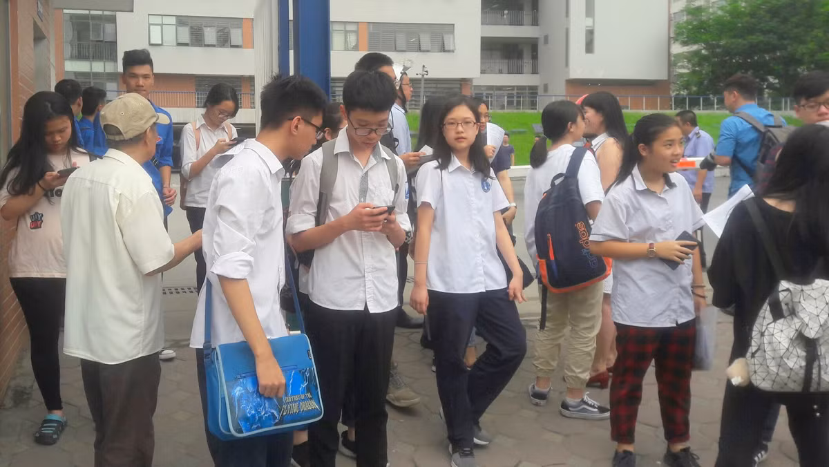 Chuyen Khoa hoc Tu nhien: Diem trung tuyen cao nhat la 22