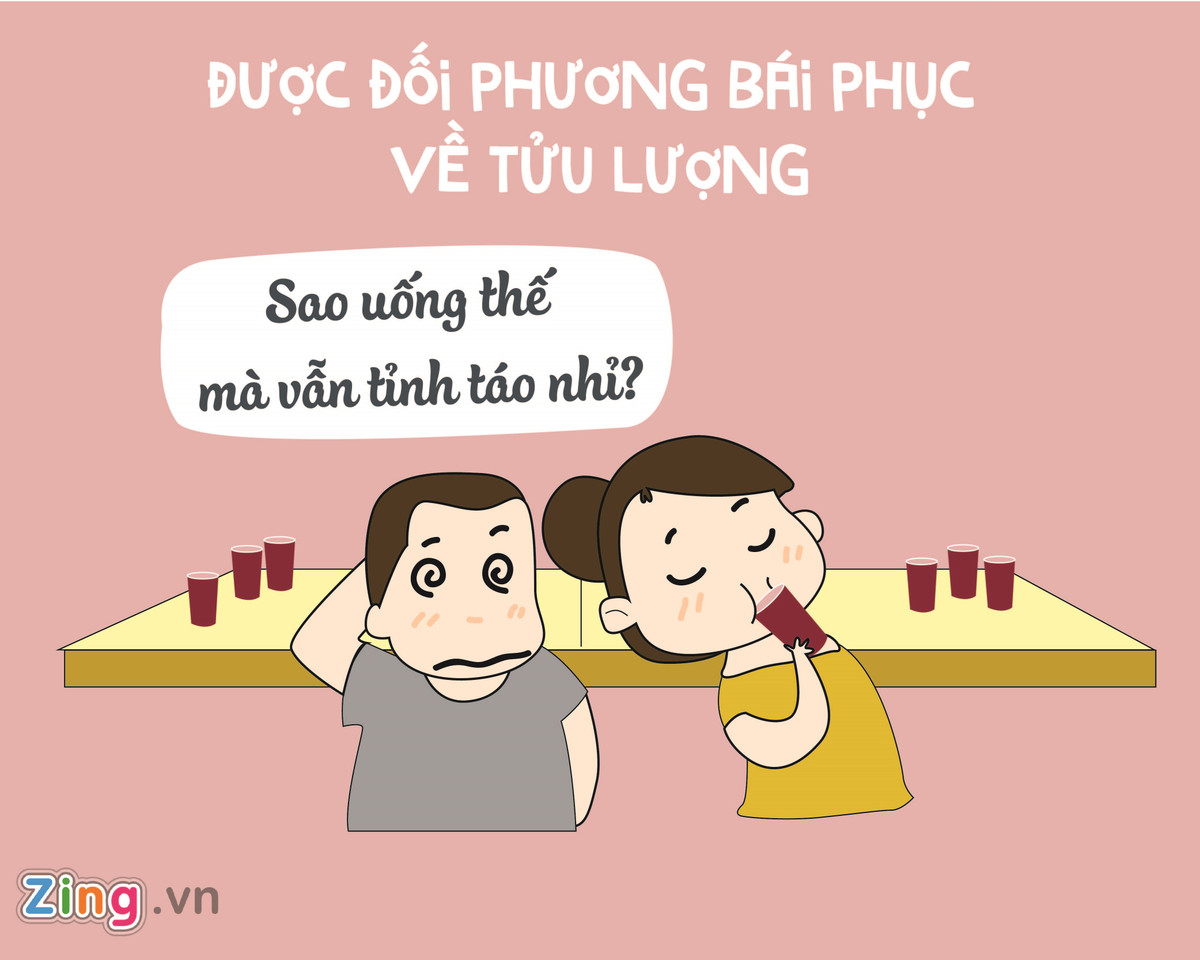 Muốn tham gia Dare Pong, bạn phải trên 18 tuổi và đặc biệt là "uống được". Tửu lượng là yếu tố quan trọng giúp bạn giành chiến thắng và "ngầu" hơn trong mắt đối thủ.