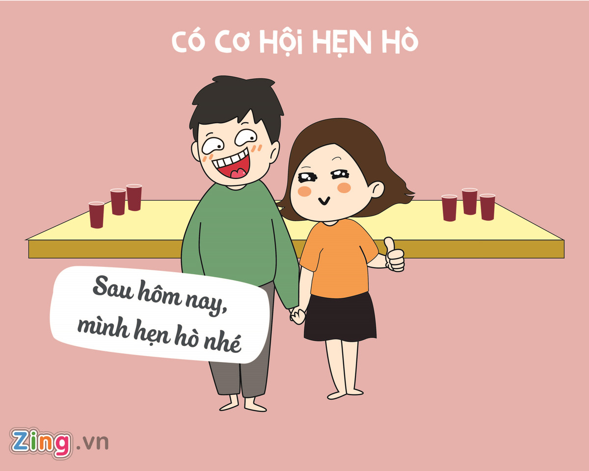 Dare Pong là "cầu nối" giúp hai người chơi có thể trở thành một cặp. Những cử chỉ, hành động tình cảm khi tham gia trò chơi được coi như cách làm quen hiệu quả nhất.