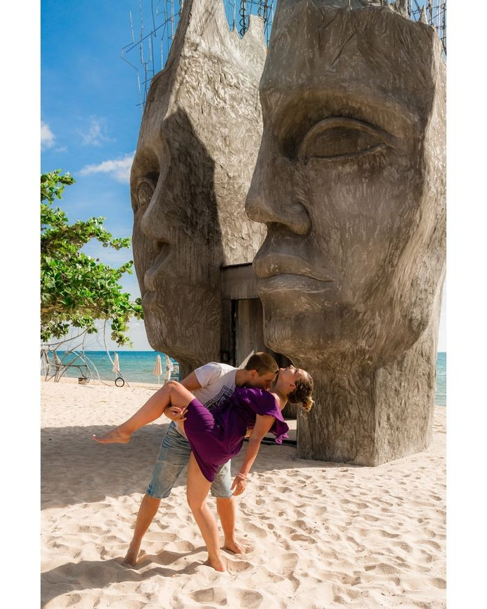 Các cặp đôi khi đến Phú Quốc cũng chọn đây là địa điểm ghi lại những khoảng khắc "bất tử" của tình yêu.