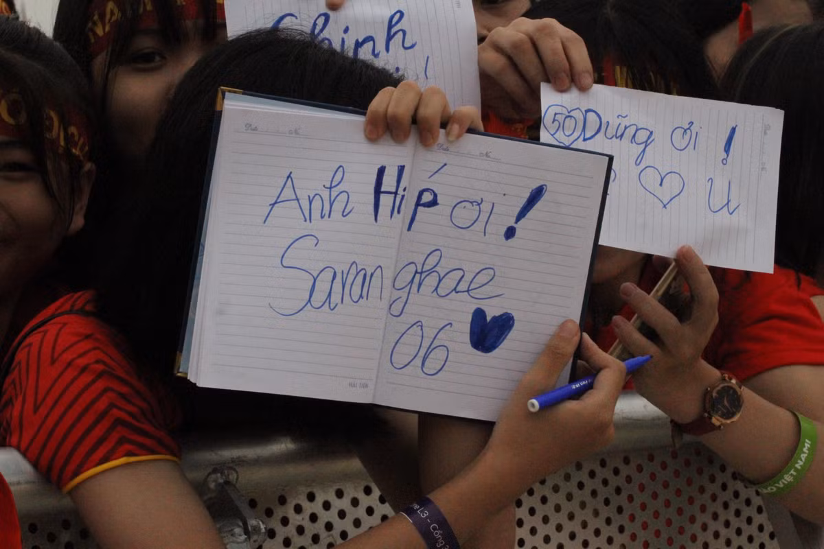 Những lời "tỏ tình" ngọt ngào dành cho các cầu thủ U23 Việt Nam.