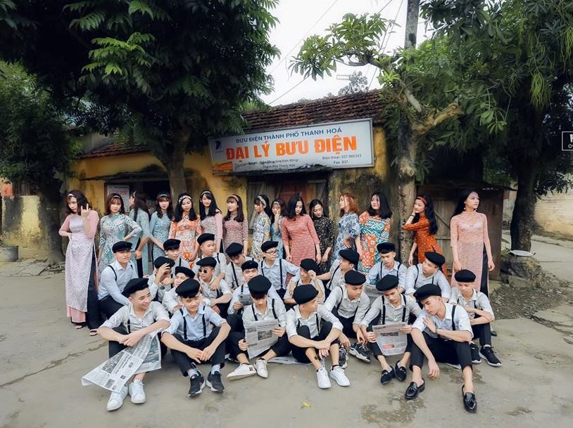 Teen Thanh Hoá chụp ảnh kỷ yếu phong cách "Cô Ba SG" - Hình 5 Teen Thanh Hoa chup anh ky yeu phong cach