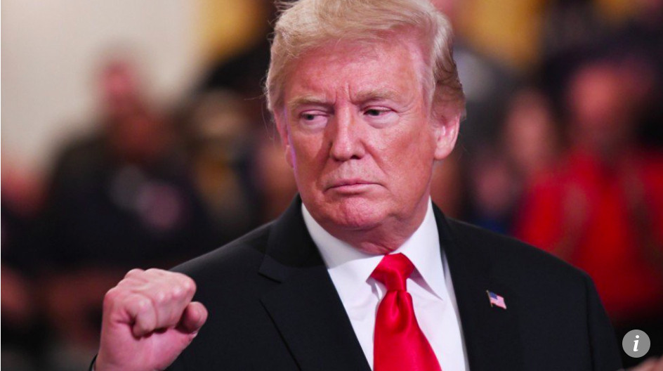 Hang tram to bao dong loat len an Tong thong Trump