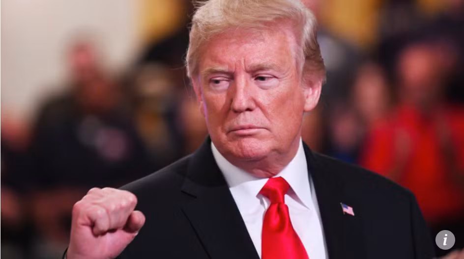 Hang tram to bao dong loat len an Tong thong Trump