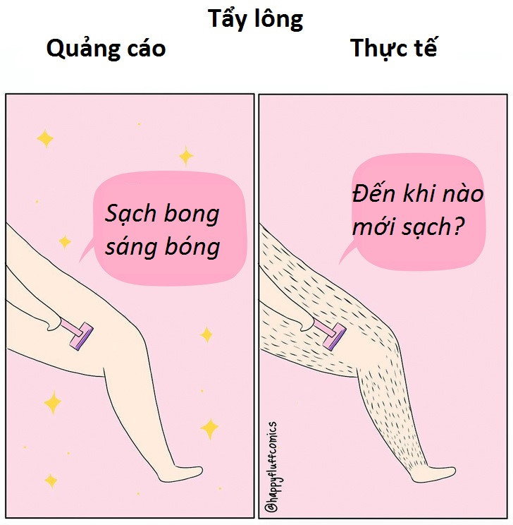 Tẩy lông lần đầu tiên là trải nghiệm khó quên và thậm chí còn rất đau đớn với nhiều chị em bởi vì những sản phẩm hay dụng cụ tẩy lông đôi khi không hiệu quả như trong quảng cáo.
