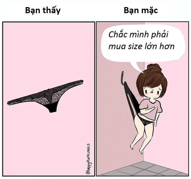 Những sự thật và nỗi khổ liên quan đến nội y chỉ phụ nữ mới hiểu. Sự lựa chọn về màu sắc, kích cỡ, kiểu dáng... đôi khi hoàn toàn không giống những gì mọi người vẫn nghĩ.