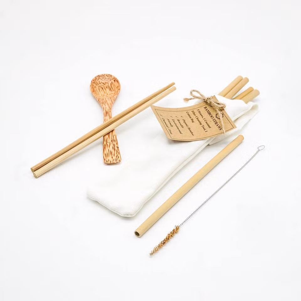 Phong trào khuyến khích sử dụng những sản phẩm thay thế cho đồ nhựa dùng một lần như ống hút tre, muỗng gỗ dừa đang được nhiều bạn trẻ hưởng ứng. Đặc biệt, sử dụng ống hút từ vật liệu tự nhiên đang trở thành trào lưu xu hướng mới của giới trẻ.